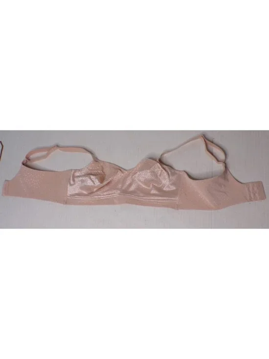 🆕WACOAL Back Appeal Wireless Seamless Unpadded Bra 36DD Beige #852303 - Picture 9 of 10